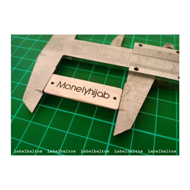 Label Plat / Label Stainless / Label Besi / Plat Label / Label Metal |  Shopee Indonesia