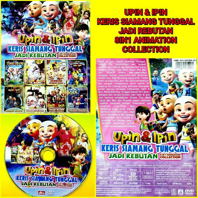 Berikut lirik lagu 'keris sakti' yang menjadi ost film . Jual Kaset Terbaru Kartun Anak Upin Ipin Keris Siamang Tunggal Jadi Rebutan 8in1 Animation Collection Shopee Indonesia
