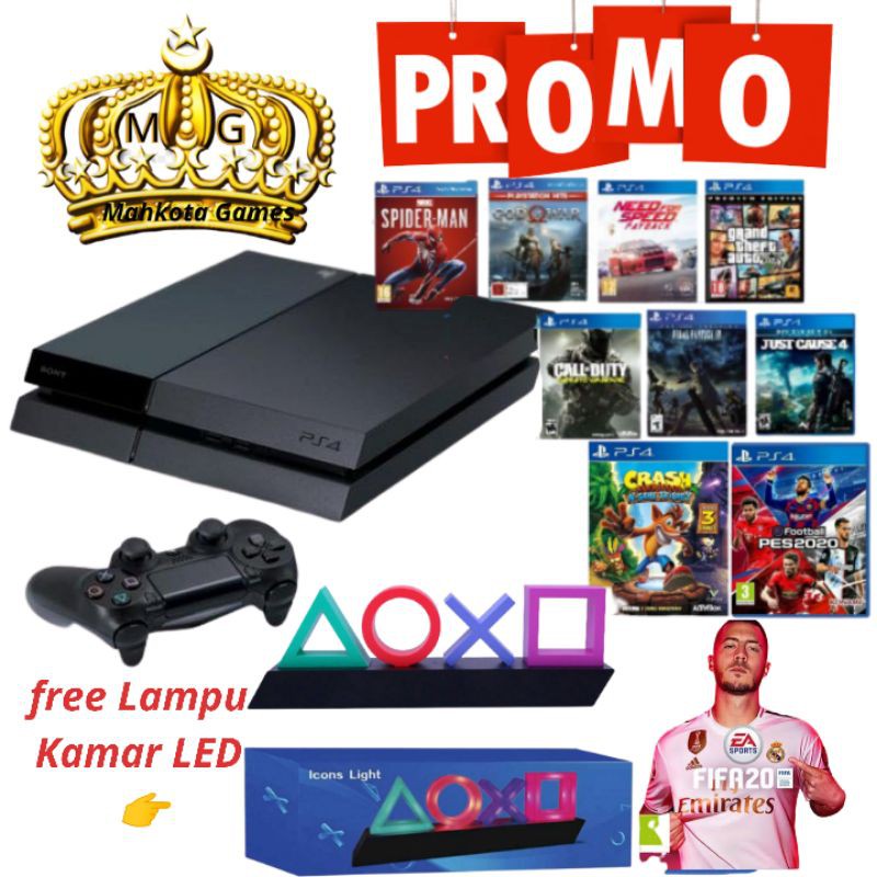 Sony ps4 sony cuci gudang + hdd 500gb + 1 stick mesin warlles. Ps4 fat Hdd 500GB +2Stik warlles+FULL GAMES | Shopee Indonesia