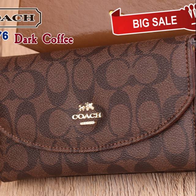clutch wallet coach d6976 shopee indonesia on women's clutch wallet coach