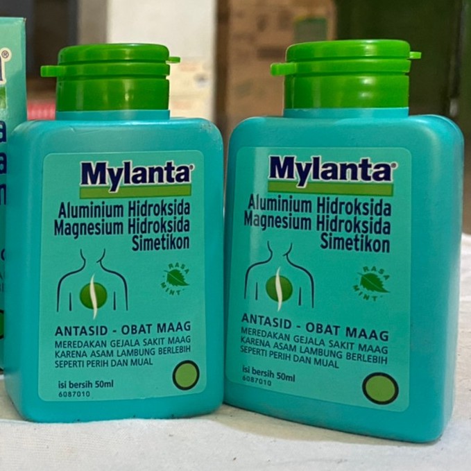 Mylanta (aluminium hidroksida, magnesium hidroksida, simethicone) suspensi. Mylanta Cair Obat Maag Sakit Perut 50 Ml Shopee Indonesia