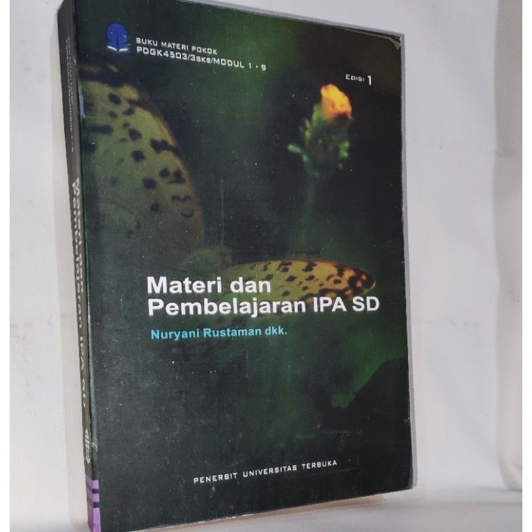 Media, guru yang cenderung mendominasi pembelajaran, penguasaan guru akan materi lemah, dan terlalu monoton. Materi Dan Pembelajaran Ipa Sd Edisi 1 Buku Baru Shopee Indonesia