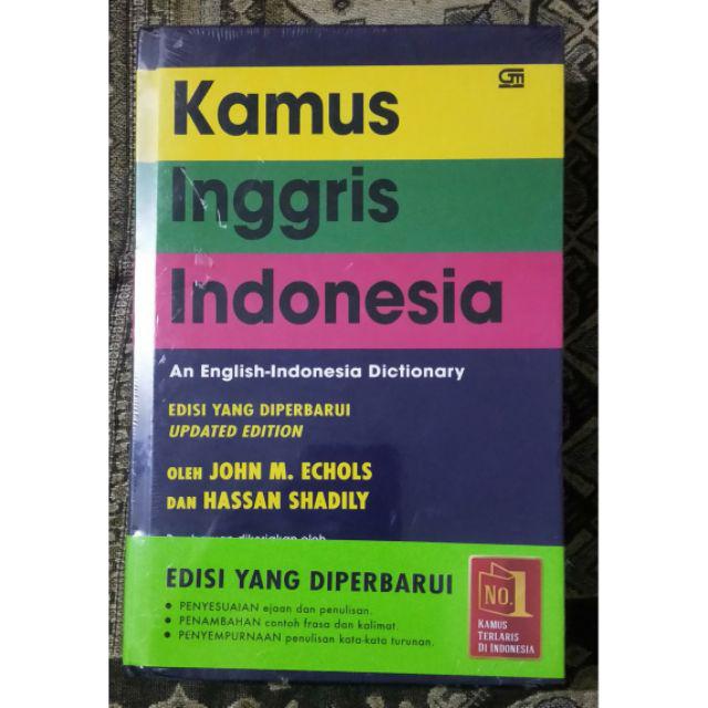 Echols / hassan shadily terbitan: Kamus Inggris Oleh John M Echols Dan Hasan Shadily Shopee Indonesia