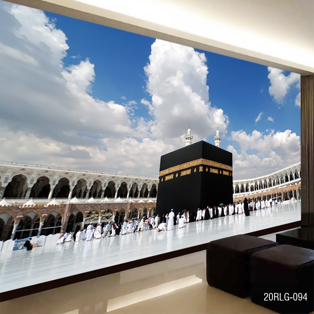 Menampilkan iklan dalam 20 kms dari depok kota, . Wallpaper Custom Mural Motif Kabah Islam Mekkah Kakbah Religi Shopee Indonesia