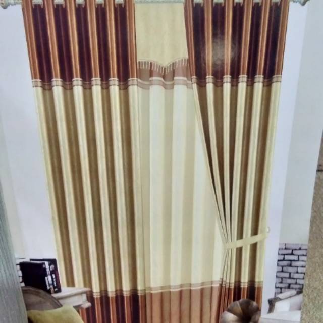 Cokelat muda seperti krem ​​sering digunakan sebagai warna netral dalam desain dan fashion. Gorden Blackout Jaguar Kombinasi Coklat Cream Shopee Indonesia
