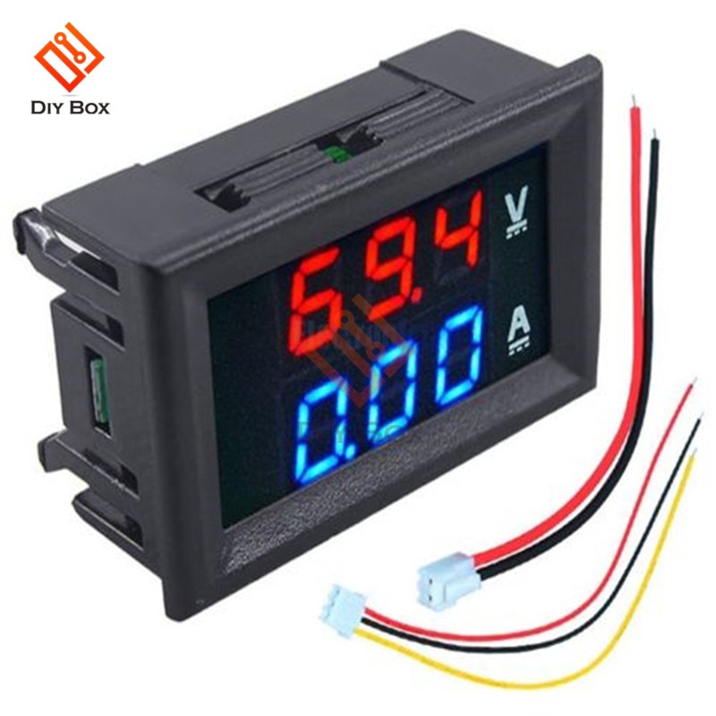 Alat ini berguna untuk mengukur besaran kuat arus listrik . Jual 0 56 Inch Mini Digital Voltmeter Ammeter Dc 100v 10a Volt Ampere Meter Amperemeter Voltage Tester Led Display Cable Connector Indonesia Shopee Indonesia