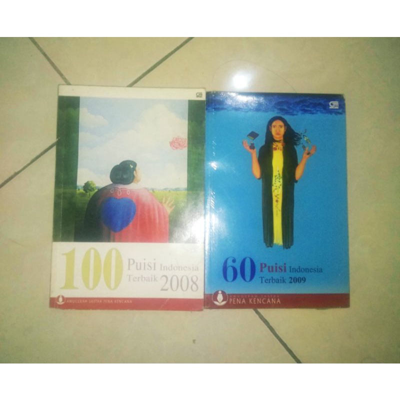 Jual Sepaket Buku Puisi Indonesia Terbaik 2008 2009 Anugerah Sastra Pena  Kencana Indonesia|Shopee Indonesia