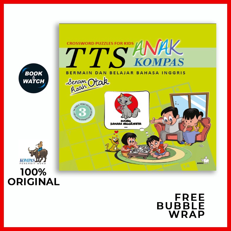 TTS ANAK KOMPAS 3 – Bermain dan Belajar Bahasa Inggris Original Penerbit  Buku Kompas | Shopee Indonesia