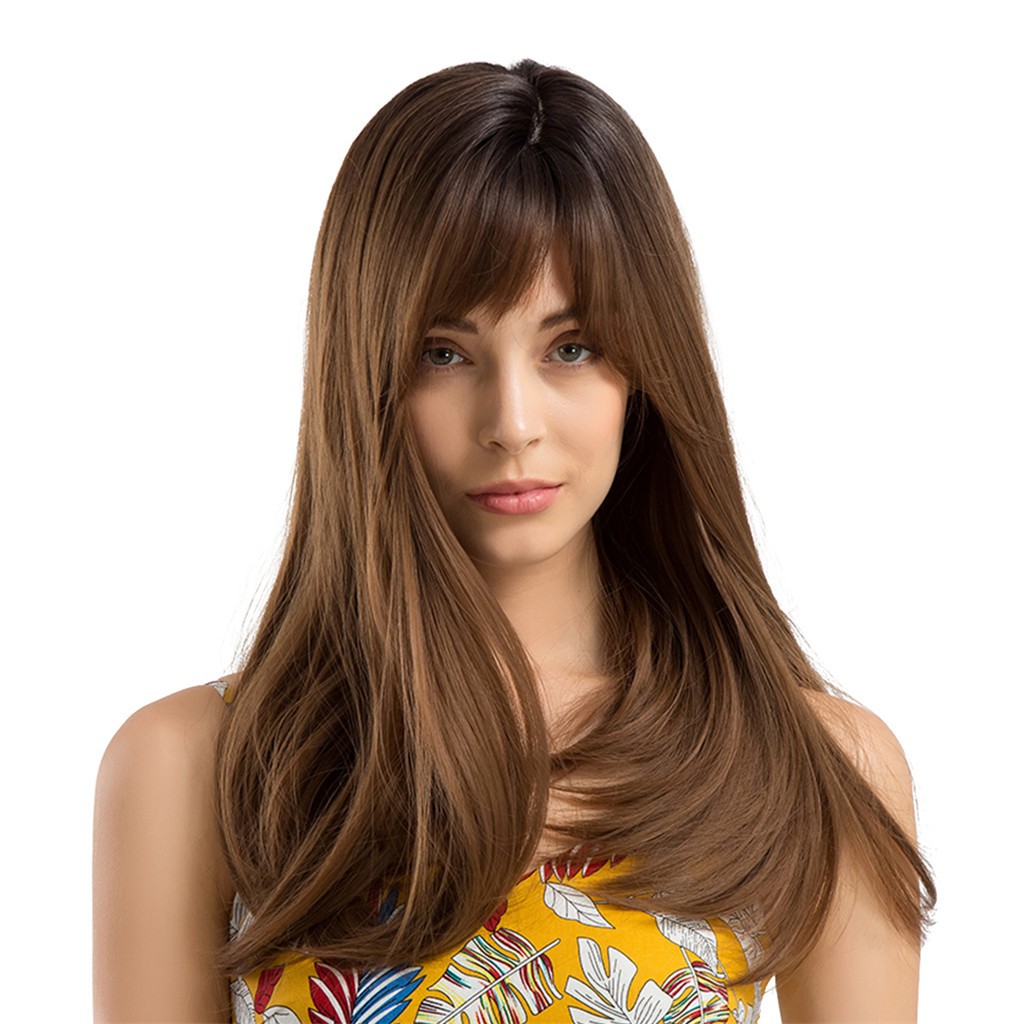 Fashion Style ゝw Long Straight Hair Hairstyle Synthetic