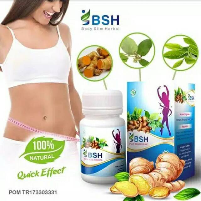 Jual Body slim herbal original / BSH Capsule Original BPOM  Indonesia|Shopee Indonesia