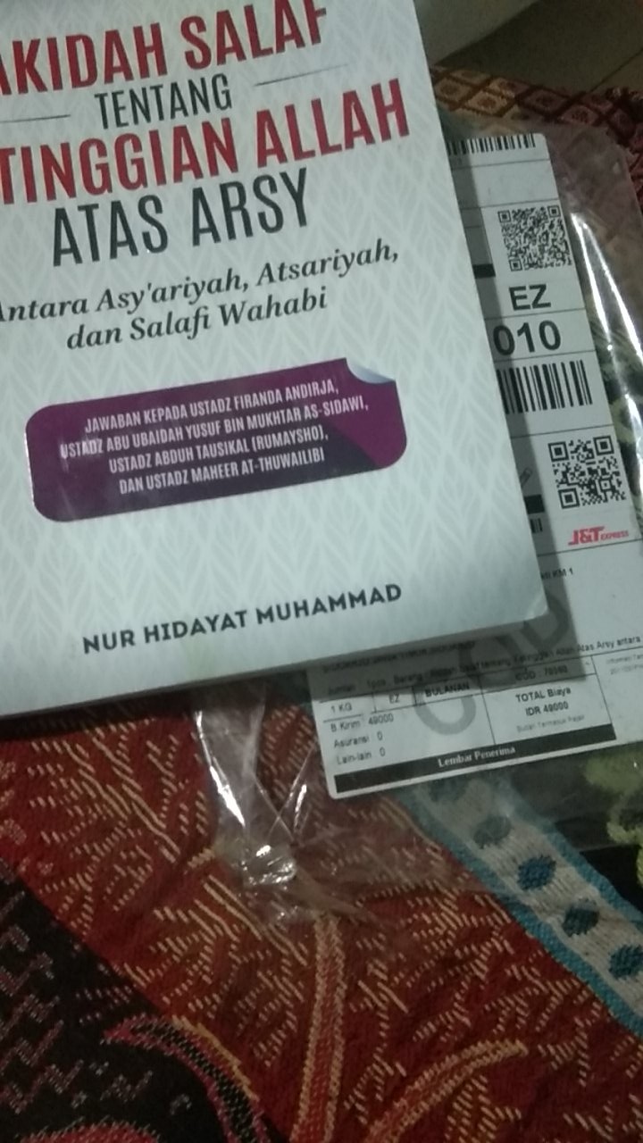 Akidah Salaf tentang Ketinggian Allah Atas Arsy antara Asy&rsquo;ariyah,  Atsariyah &amp; Salafi Wahabi -Sahifa | Shopee Indonesia