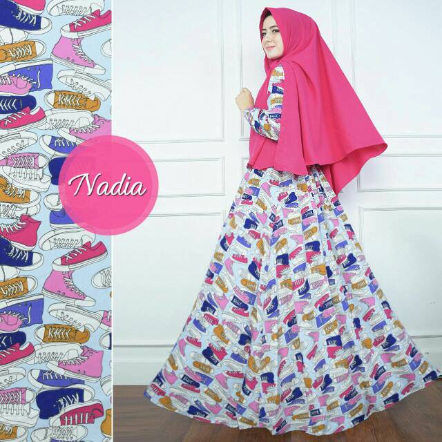 Gamis Syari Monalisa Sepatu Kets Shopee Indonesia