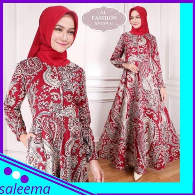 Gamis Gaul 2020 Baju Gamis Motif 135 Baju Busana Muslim 135