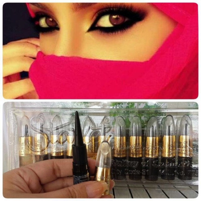 Maka saya akan menjawab, mata, ya, . Kajal Starlet Celak Mata Arab Eyeliner Arab Shopee Indonesia