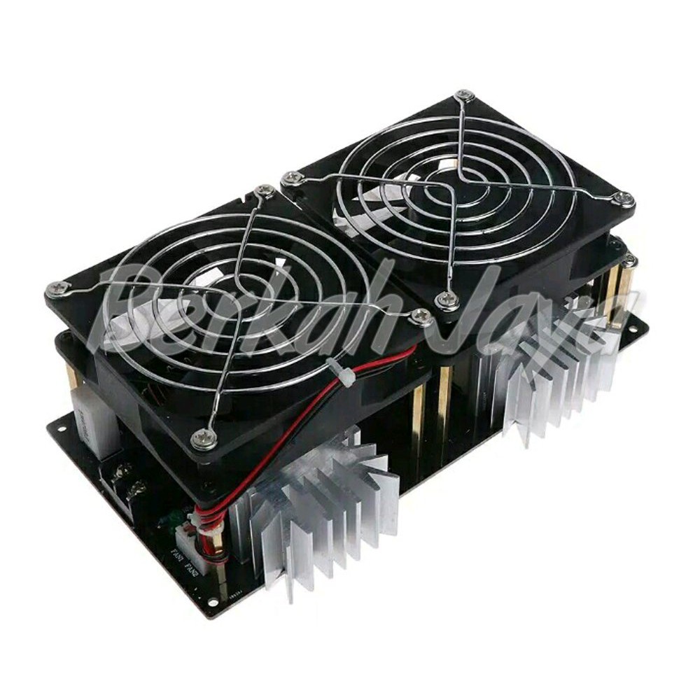 Zvs Modul Heater Board Induction Induksi Heater 1800 Watt Plus Tesla Coil Dan Kipas