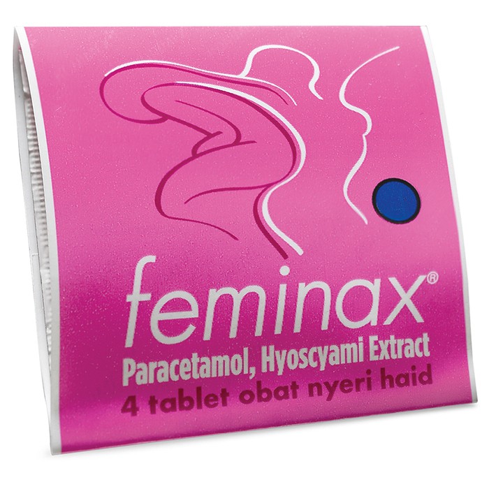 Feminax Obat Nyeri Haid Aman Dan Manjur Stay Active 3 Strip Isi 4