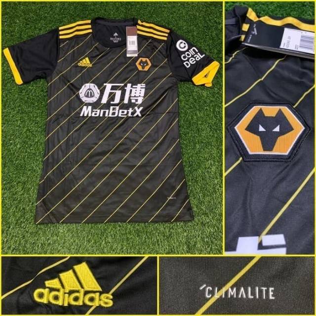 21/22 wolverhampton away jersey show your support for wolverhampton in this football jersey. Jual Baju Bola Wolverhampton Away New 2019 2020 Grade Ori Indonesia Shopee Indonesia