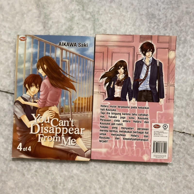 Komik Bekas Jepang Bahasa Indonesia - You Can&rsquo;t Disappear From Me (by  Aikawa Saki) | Shopee Indonesia