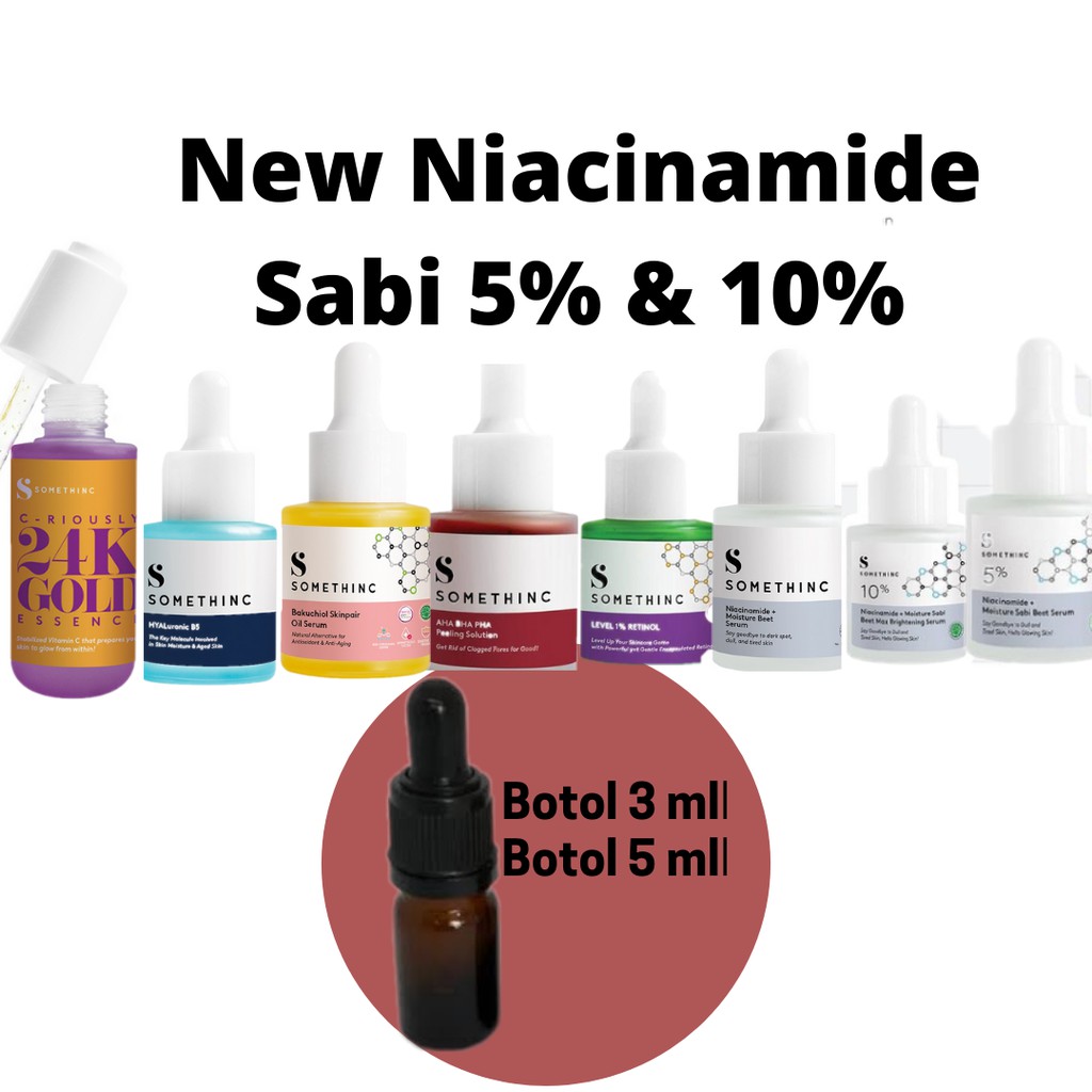 Are somethinc products already halal certified and already registered with bpom? SHAREINJAR Somethinc Niacinamide Sabi 5% 10% Hyaluronic B5