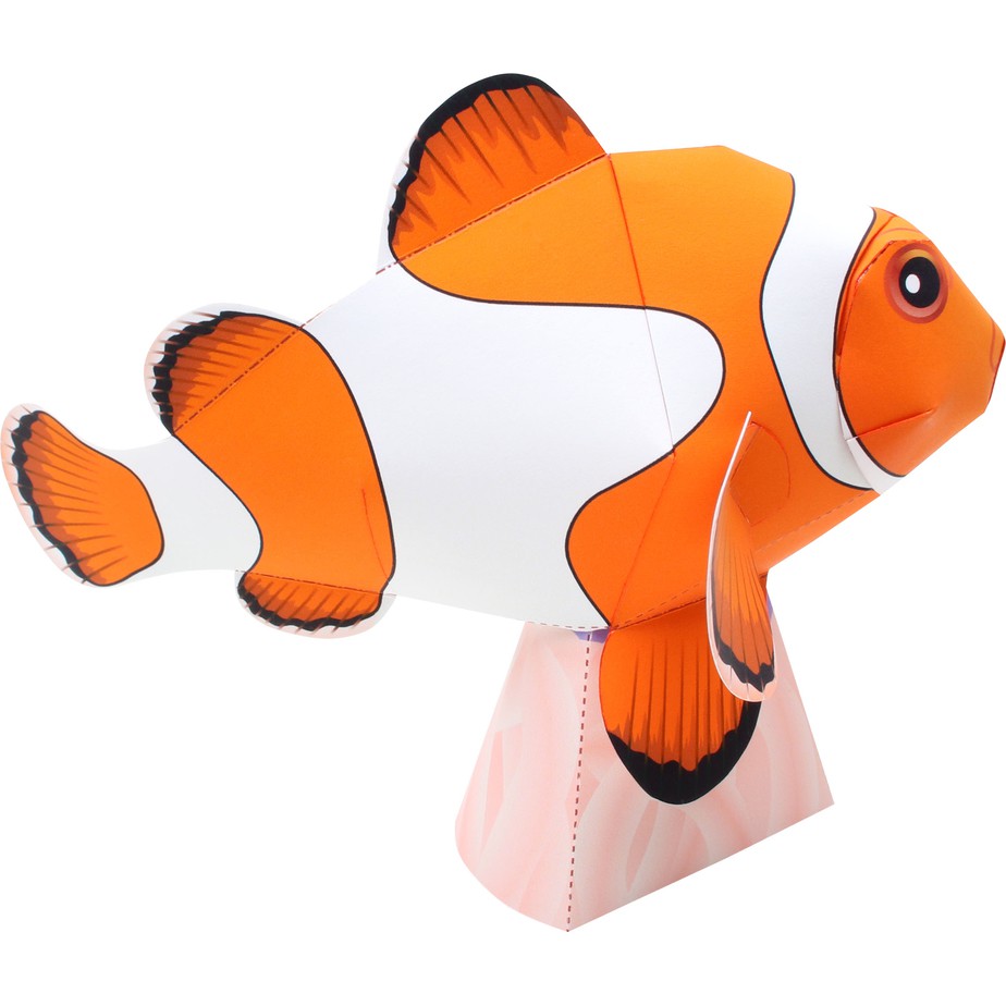 Sedangkan salah satu contoh karya seni terapan dalam . Gambar Kolase Hewan Ikan Nemo