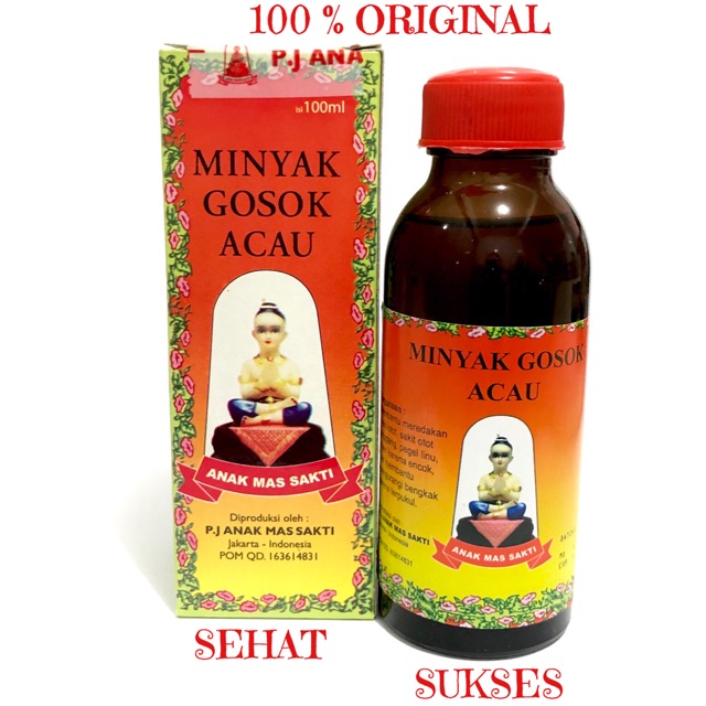 Obat Gosok Acau Obat Rematik Nyeri Otot Sendi Sakit Pinggang