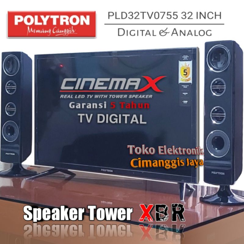TV LED POLYTRON 32 INCH CINEMAX | Shopee Indonesia