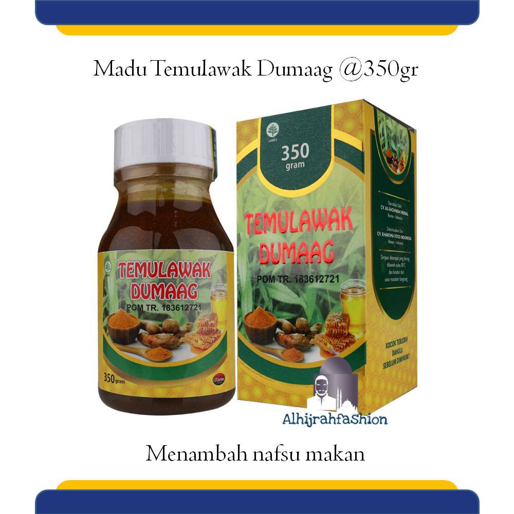 Madu Temulawah Dumaag 350gr Madu Maag Herbal Liver Terbaik