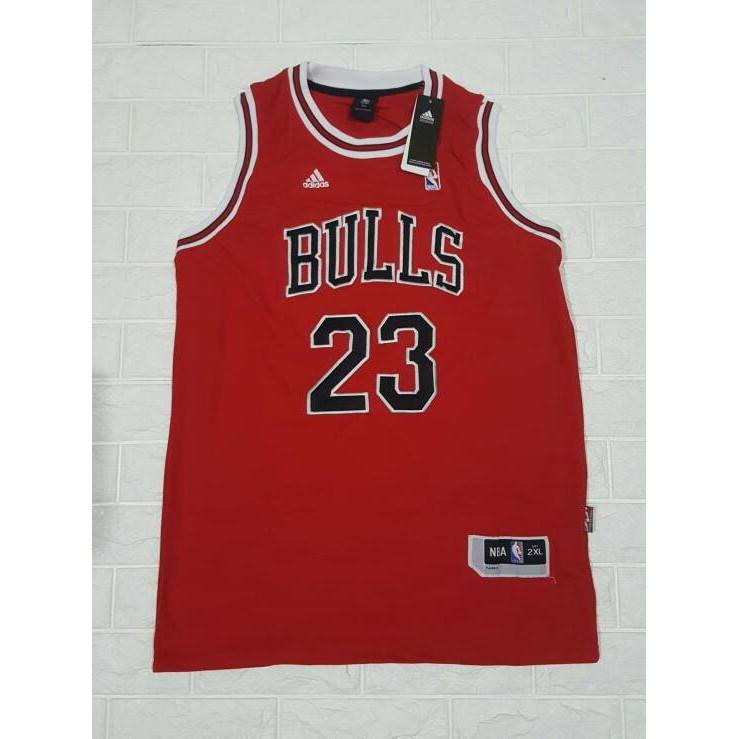 Jersey Basket Nba Michael Jordan Bulls Merah Thailand Import Indonesia Lucas Nogueira Jersey.