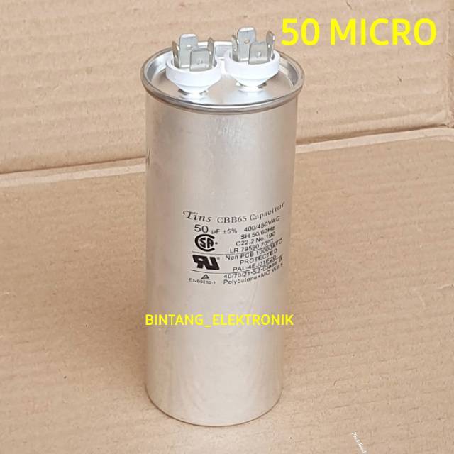 Kapasitor Ac 50 Mikro Capasitor Ac 50uf Capasitor Ac 50 Uf 400 450 Vac