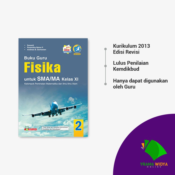 Buku Guru Fisika Sma Ma Xi Peminatan K 13 Edisi Revisi 2016 Yrama Widya Indonesia 
