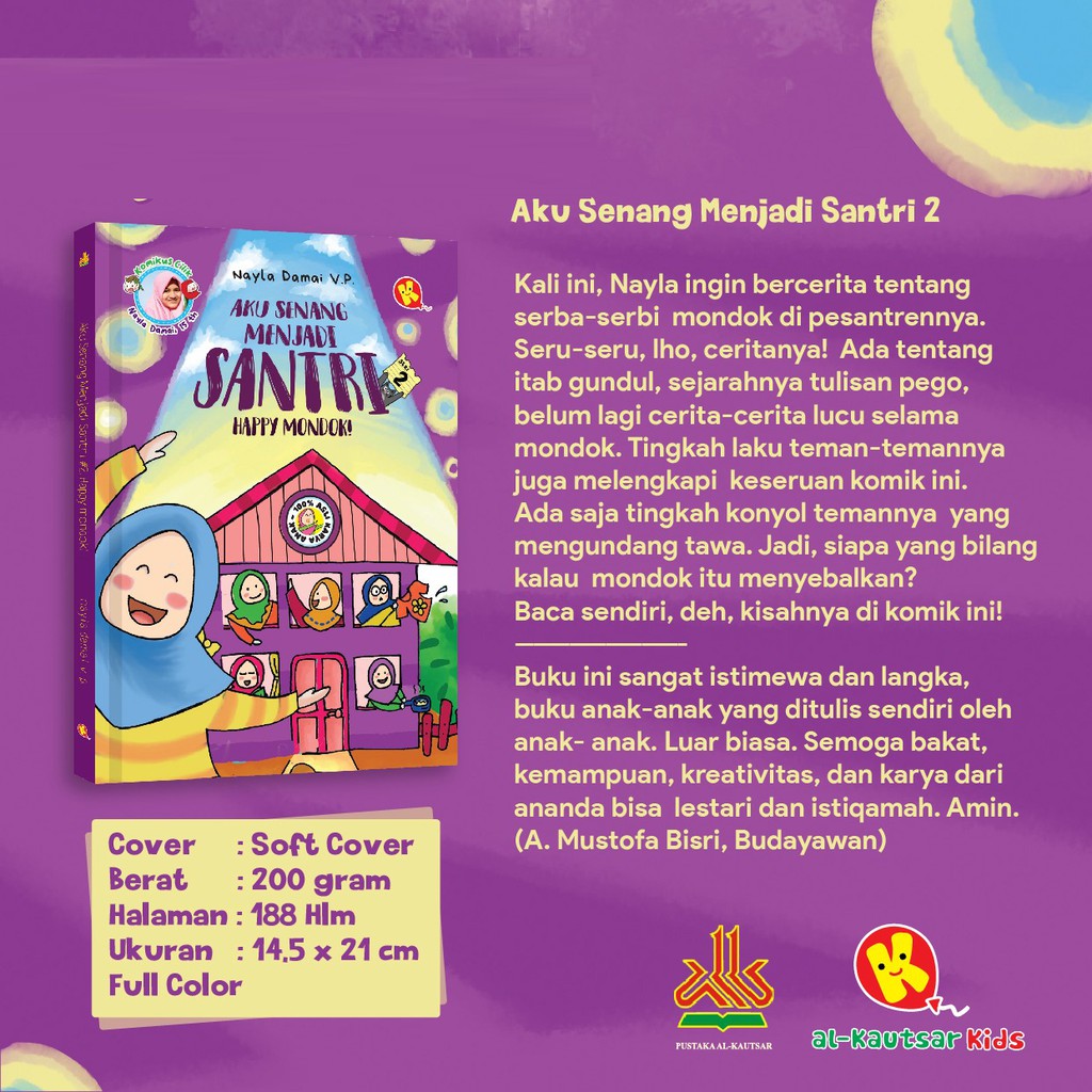 Sebut saja namanya somad, saat itu di pondok pesantren sedang berlangsung pengajian kitab kuning sebagaimana rutinitas . Buku Cerita Anak Aku Senang Menjadi Santri Seri 2 Shopee Indonesia
