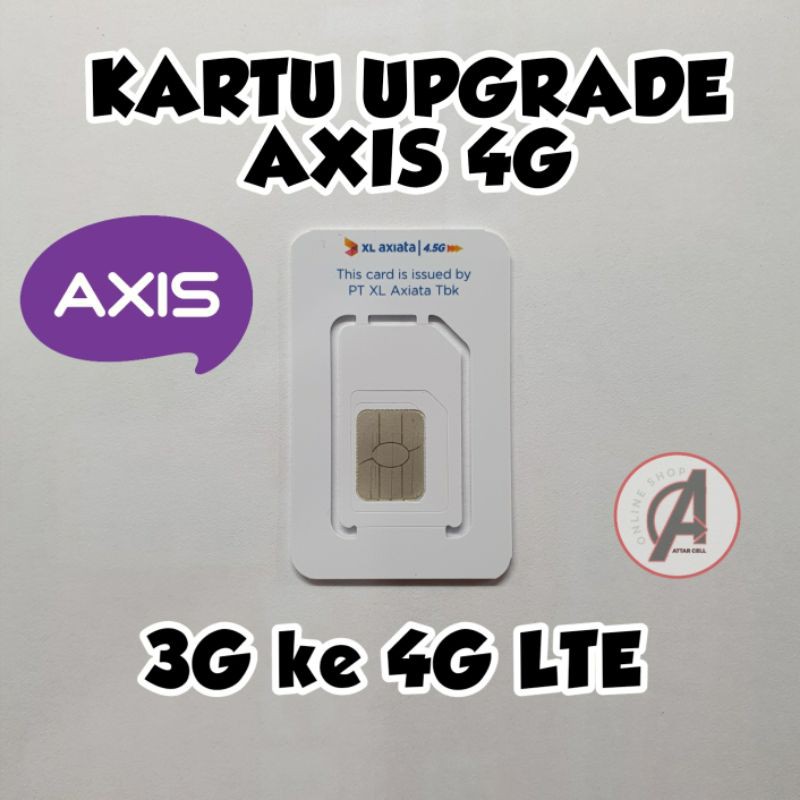 2 langkah upgrade kartu xl 3g ke 4g. Kartu Upgrade Axis 3g Ke 4g Shopee Indonesia