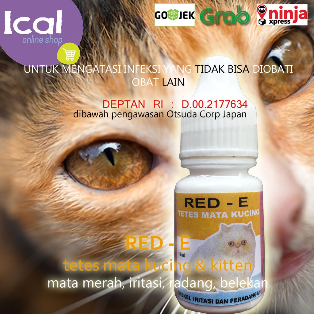 Red E Obat Mata Kucing Ampuh Tuntas Aman Terdaftar Deptan