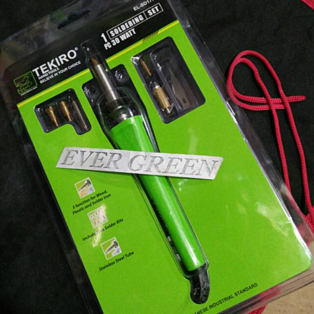 Anda hanya perlu mengoleskan mata solder ke tembaga ini seperti mengaduk . TEKIRO SOLDER set SERBAGUNA 7 pcs MATA SOLDER MULTIFUNGSI