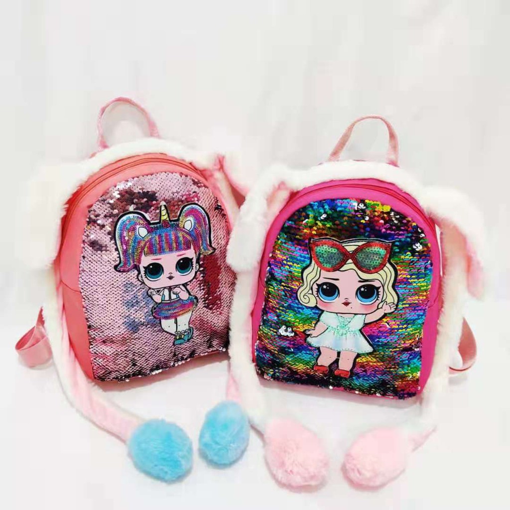 Beli murah lol hewan gambar dari boneka hewan, grosir , tampilkan gambar bermutu tinggi di. TAS RANSEL SEQUINS USAP LOL SURPRISE RL 8801 dan RL 8802 BULU BUNNY LED TELINGA KELINCI | Shopee