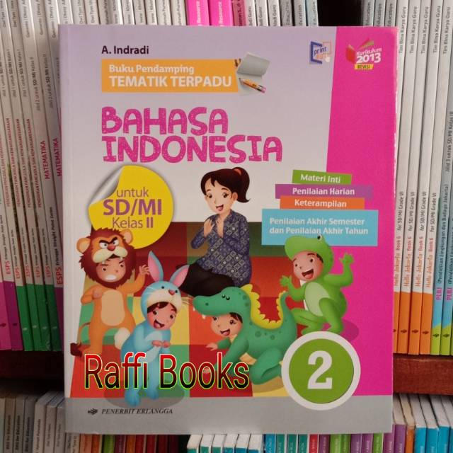 Buku bahasa indonesia ini dibuat untuk kamu yang duduk di kelas 2 dalam buku ini kamu akan belajar mendengarkan berbicara membaca dan menulis. Buping Bahasa Indonesia Kelas 2 Sd Mi Erlangga K13n Revisi Shopee Indonesia