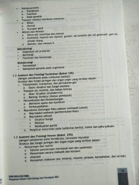 Artikel ini berisi kumpulan latihan soal unbk sma 2020 mata pelajaran biologi. Buku Osn Biologi Sma Edisi Kelima Revisi Shopee Indonesia