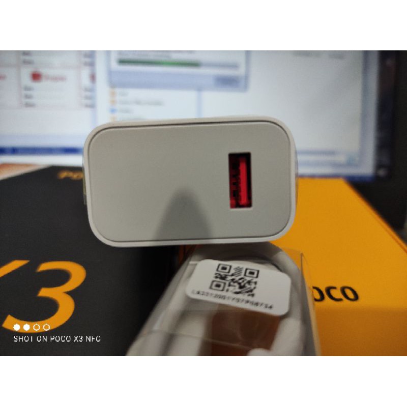 Jual Charger 27w Turbo Charge Poco X3 X3 Nfc Fast Original Xiaomi Cable Jakarta Pusat Pasti Original Asli Kapasitas baterai Poco X3 NFC mencapai 5160 mAh serta hadir dengan fast charger 33 watt.