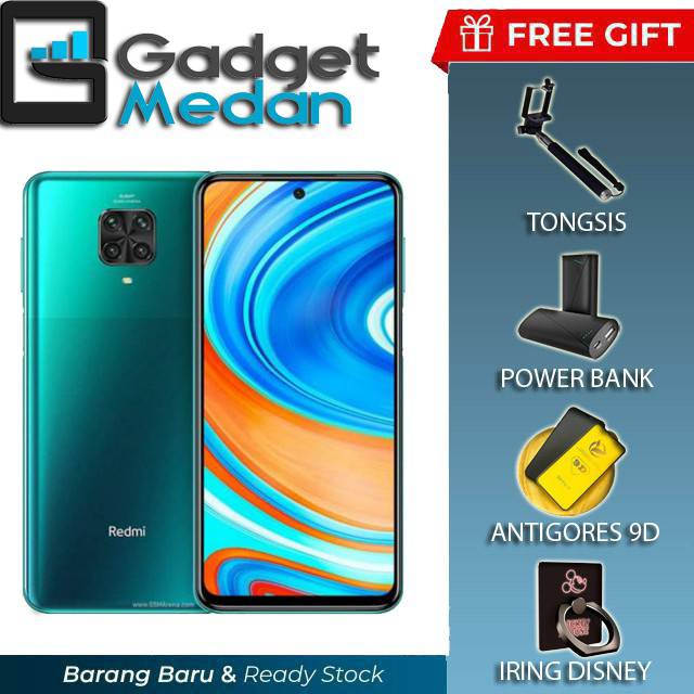 Harga Xiaomi Redmi Note 9 Pro 64gb Tropical Green Terbaru September 2021 Dan Spesifikasi 