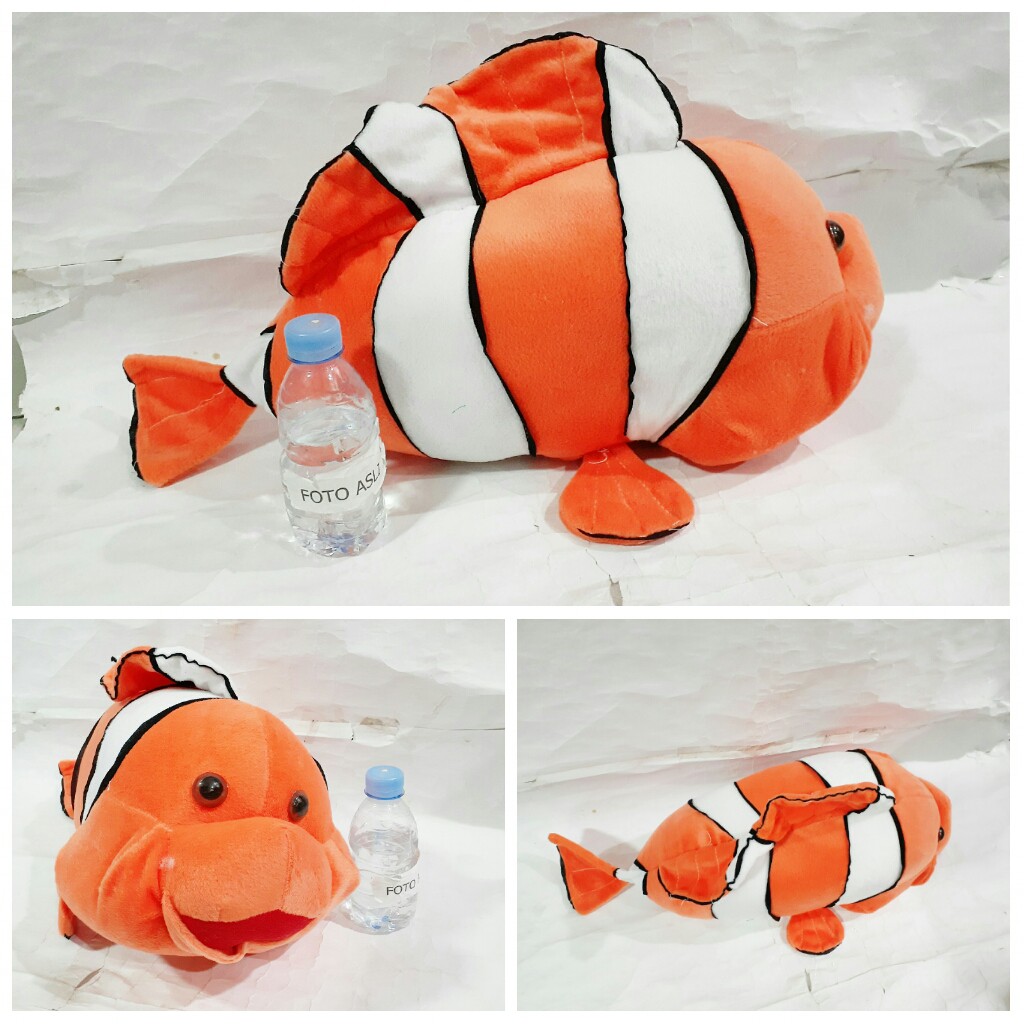 boneka ikan nemo dari film Finding Nemo (ikan temannya Dory) Pixar Disney  murah besar kado unik lucu | Shopee Indonesia