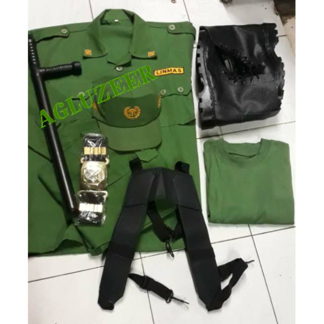 Hari senin menggunakan pakaian linmas (warna hijau lumut) lengkap. Seragam Linmas 1stel Komplit Baju Linmas Pakaian Linmas Hansip Shopee Indonesia
