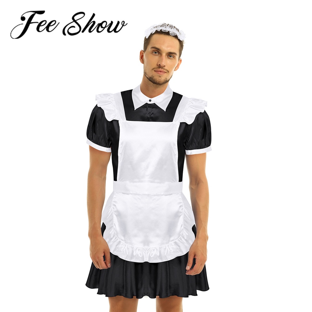 Shop for maid outfit at walmart.com. Preorder Men Sissy Shemale Clothes Maid Cosplay Costume Male Gay Crossdresser Halloween Shopee Indonesia