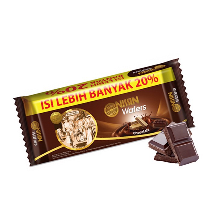 Jual Nissin Wafer Chocolate 145 Gram Terbaru September 2021 Harga Murah Kualitas Terjamin 
