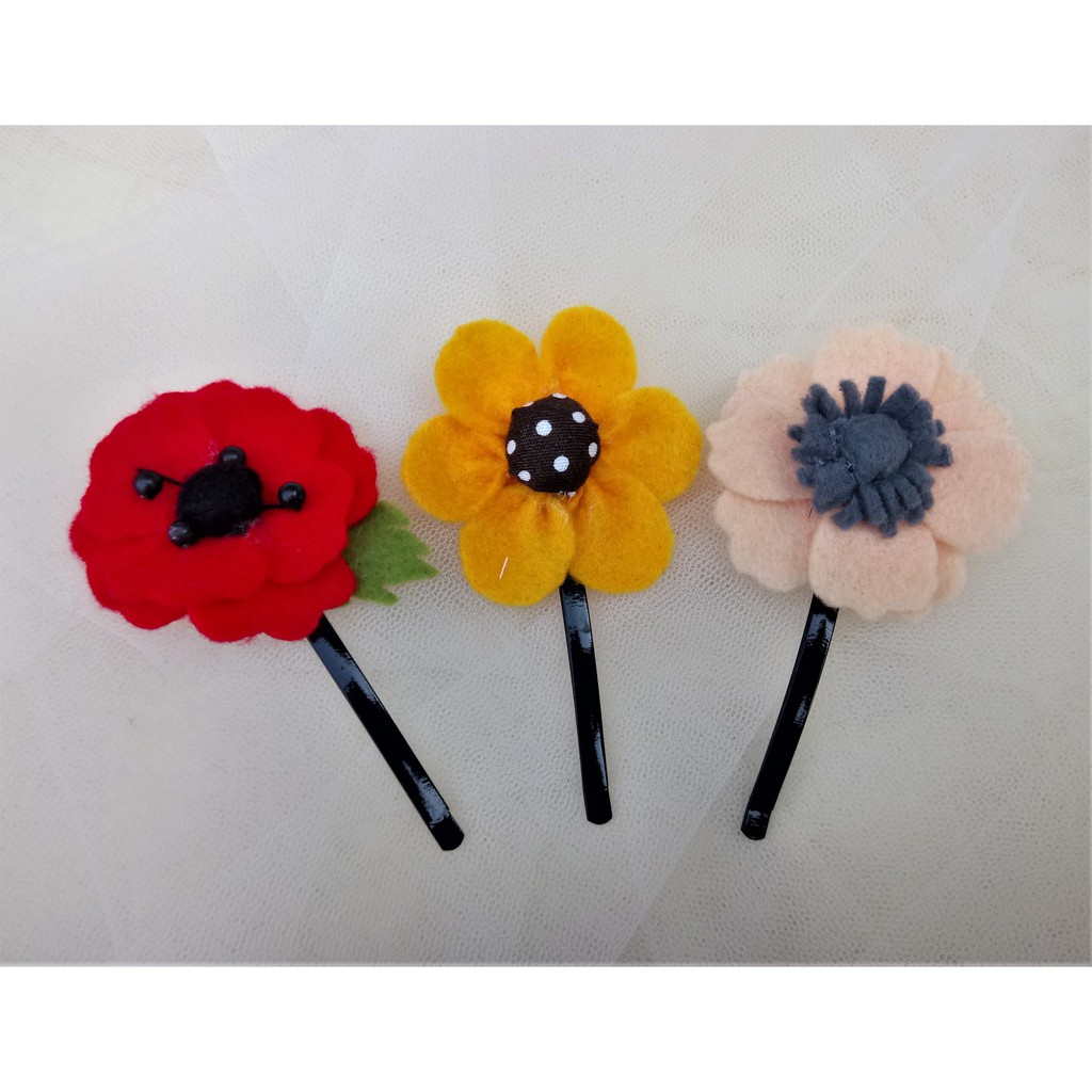 Jepit Rambut Flanel | Shopee Indonesia