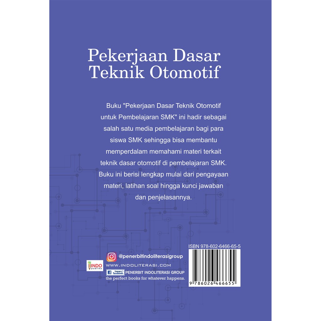 soal uas pekerjaan dasar to. Penerbit Indoliterasi Pekerjaan Dasar Teknik Otomotif Shopee Indonesia