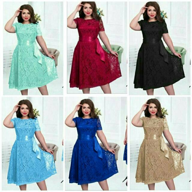 Maxi Dress Brukat Pesta Big Size Jumbo Xxxl Party Dress Gaun Pesta Good Quality Baju Jumbo Shopee Indonesia