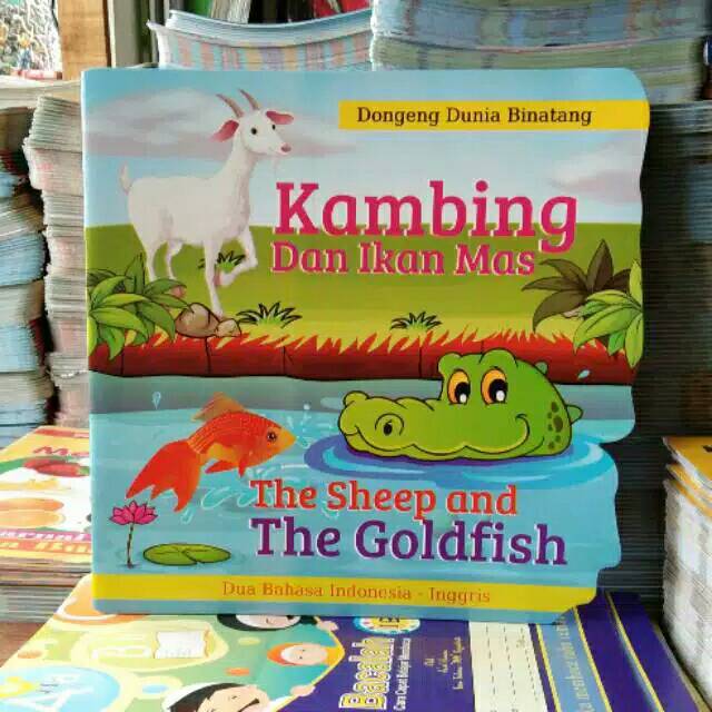 buku cerita seri Dongeng kambing dan ikan mas | Shopee Indonesia