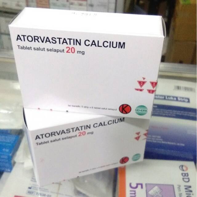 Jual Atrovastatin. Tablet salut selaput 20 mg Indonesia|Shopee Indonesia