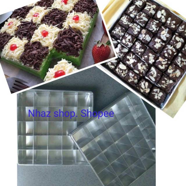 Menerima tempahan brownie, cream puff dan pelbagai cookies untuk sebarang majlis. Jual Loyang Brownies Sekat Cetakan Kue Brownis Brownies Mini Brownis Kukus Aluminium Indonesia Shopee Indonesia
