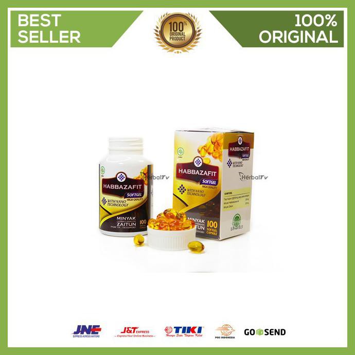 Best Seller Obat Penyakit Jantung Herbal Habbazafit Softgel Minyak
